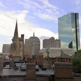 View from the roof deck